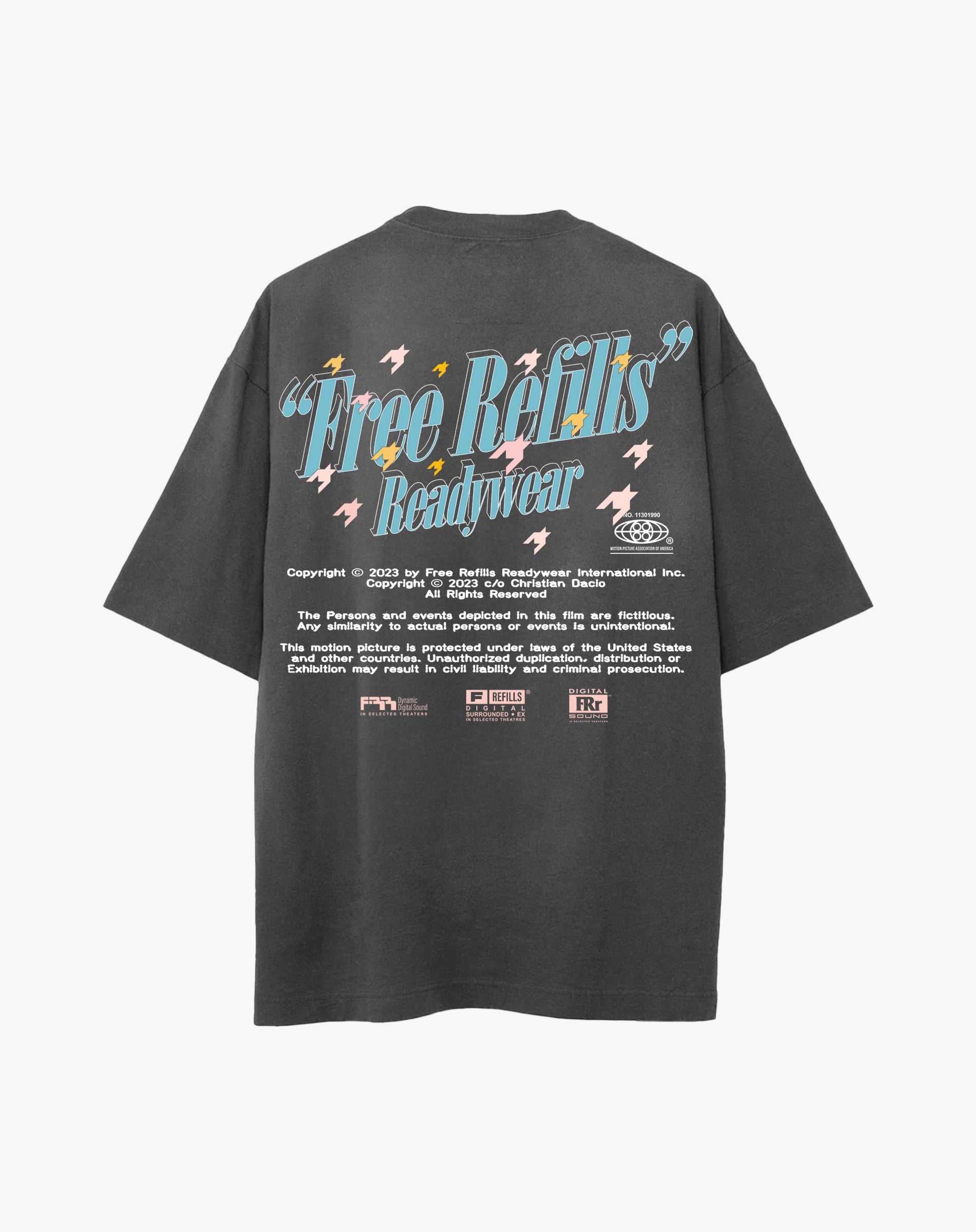 Paramount Tee - Vintage Black