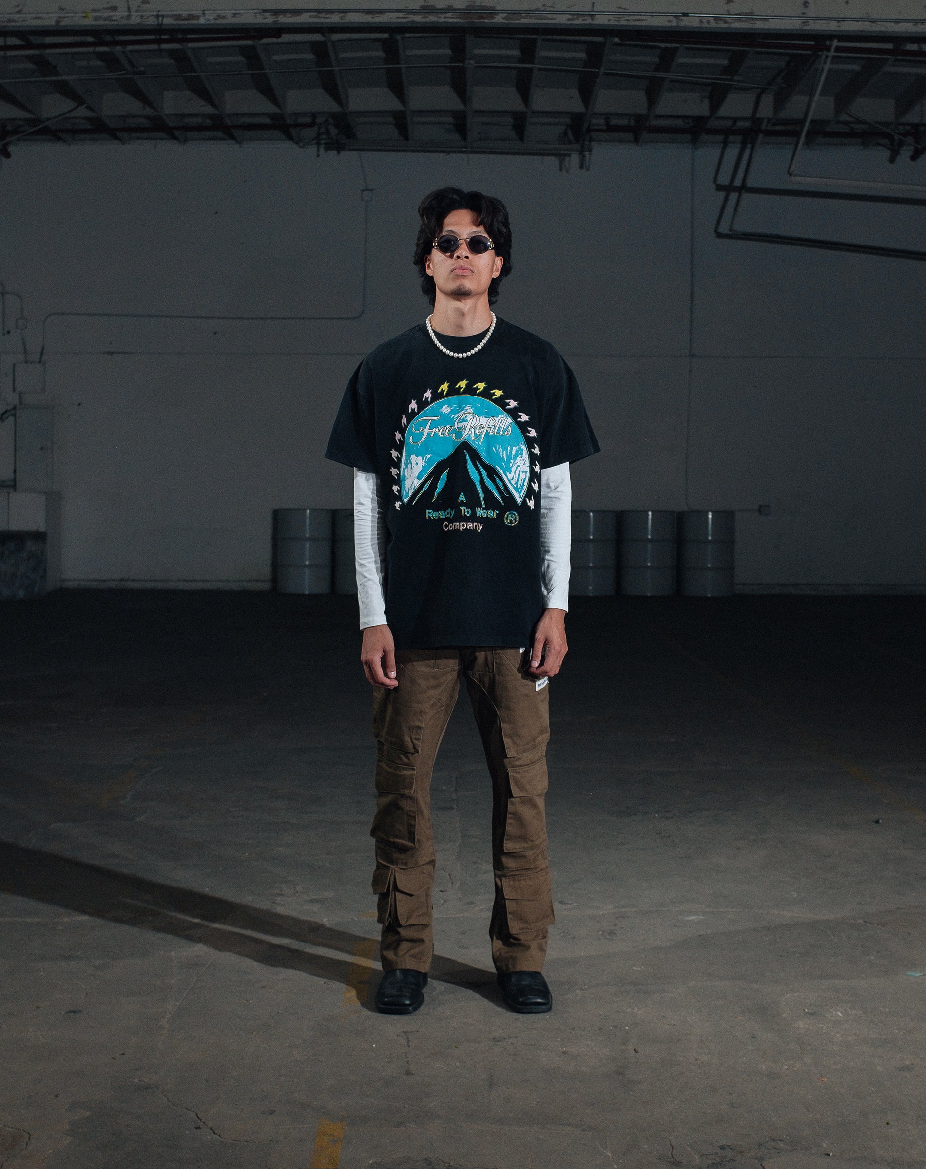 Paramount Tee - Vintage Black