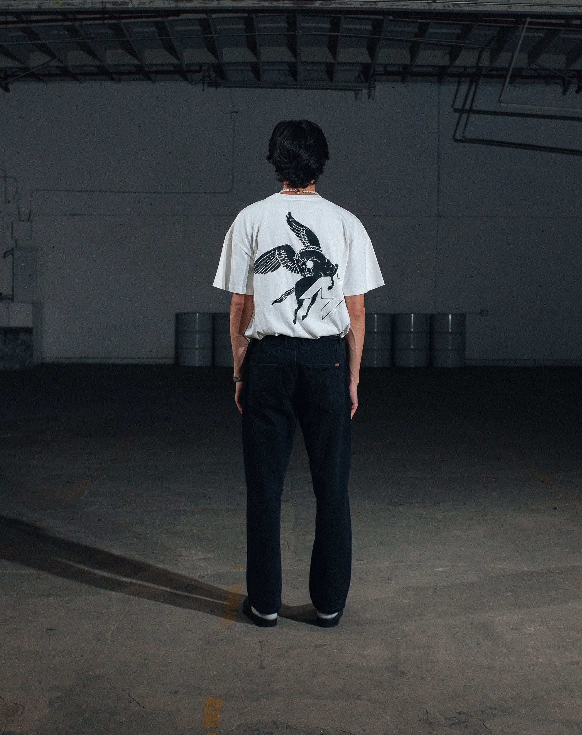 Pegasus Tee - Vintage White