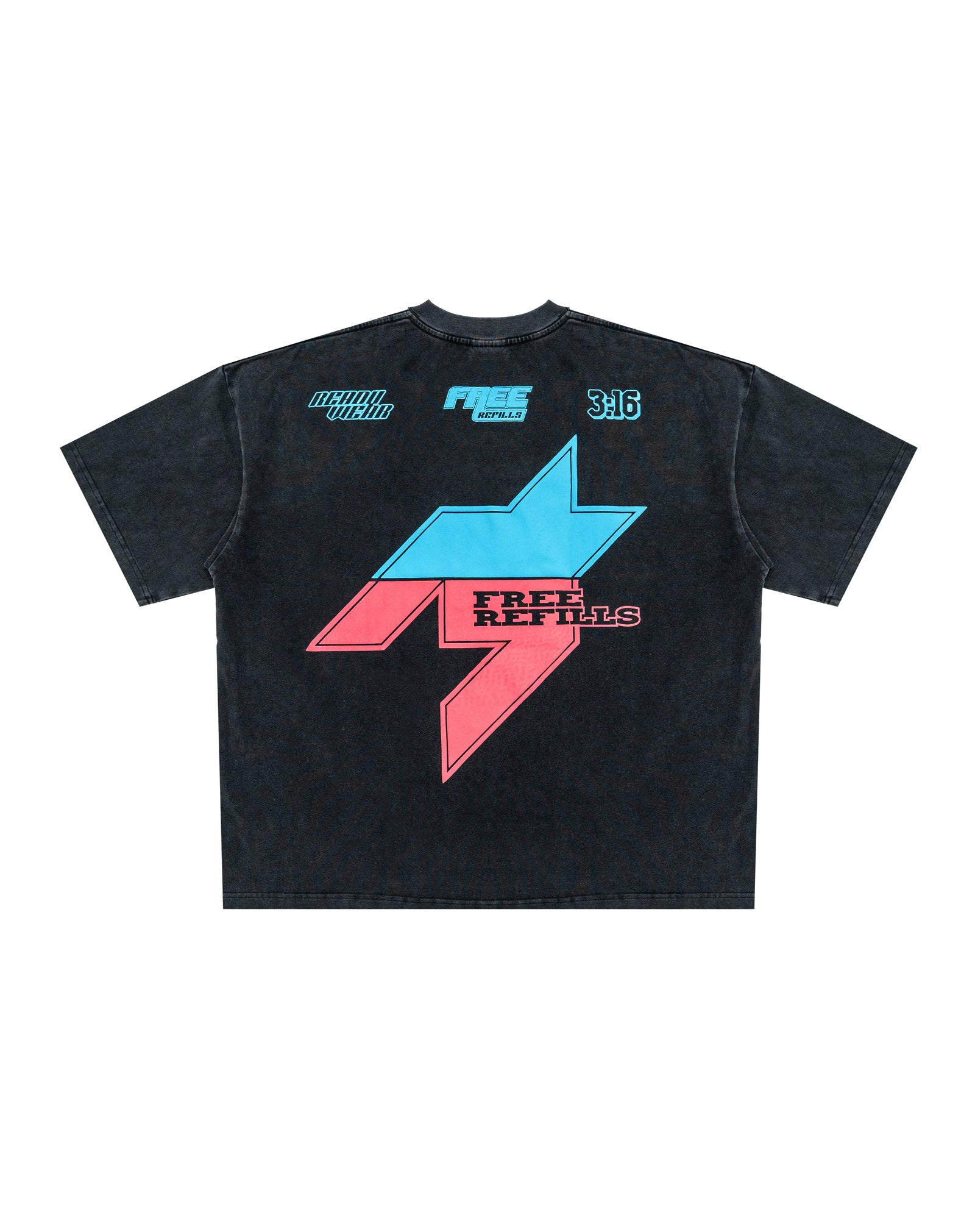 Racer Tee - Vintage Black