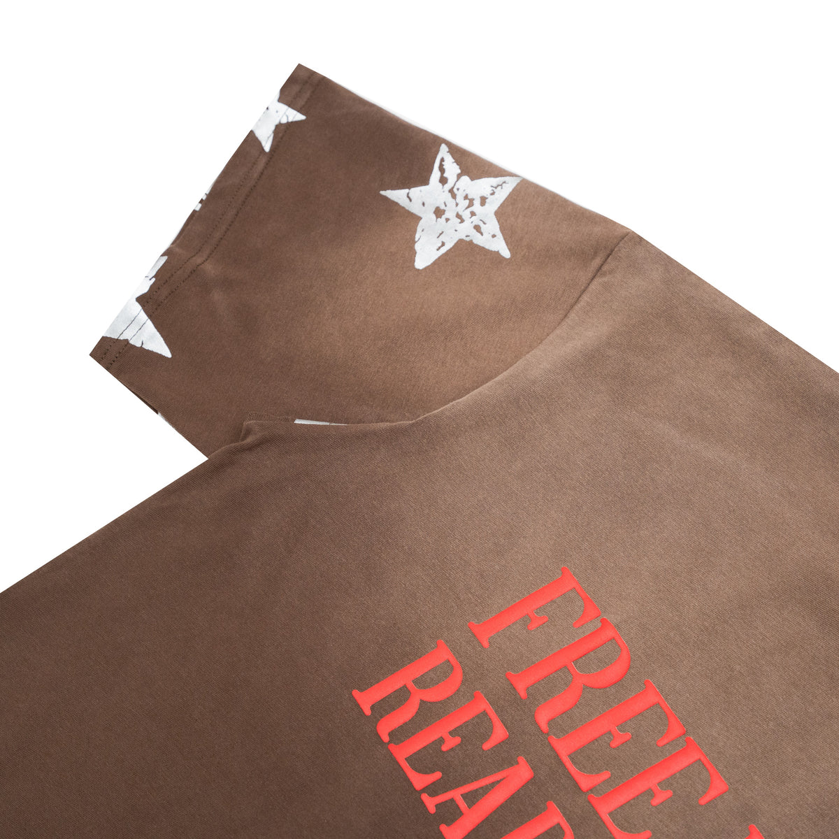 Starry Sun Fade Tee - Brown