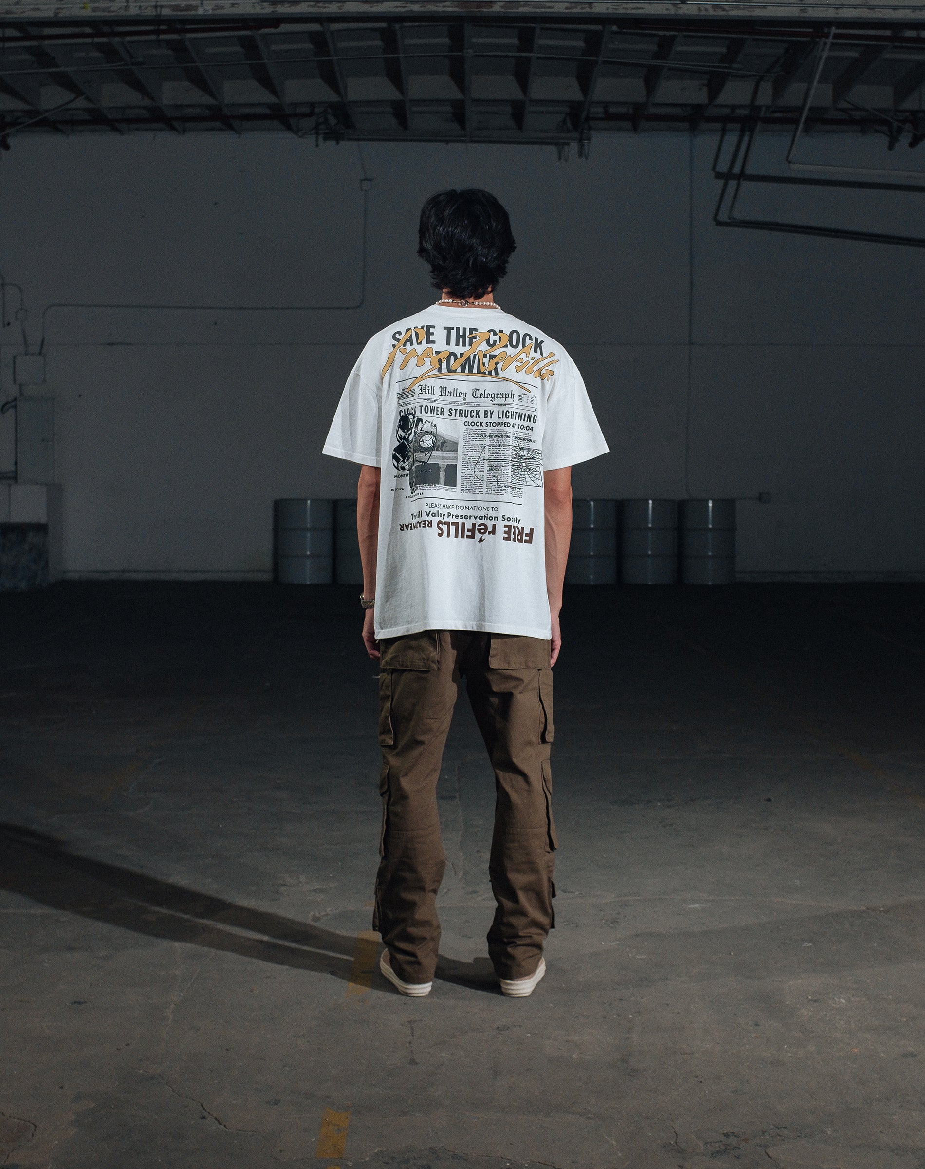 Time Travel Tee - Vintage White
