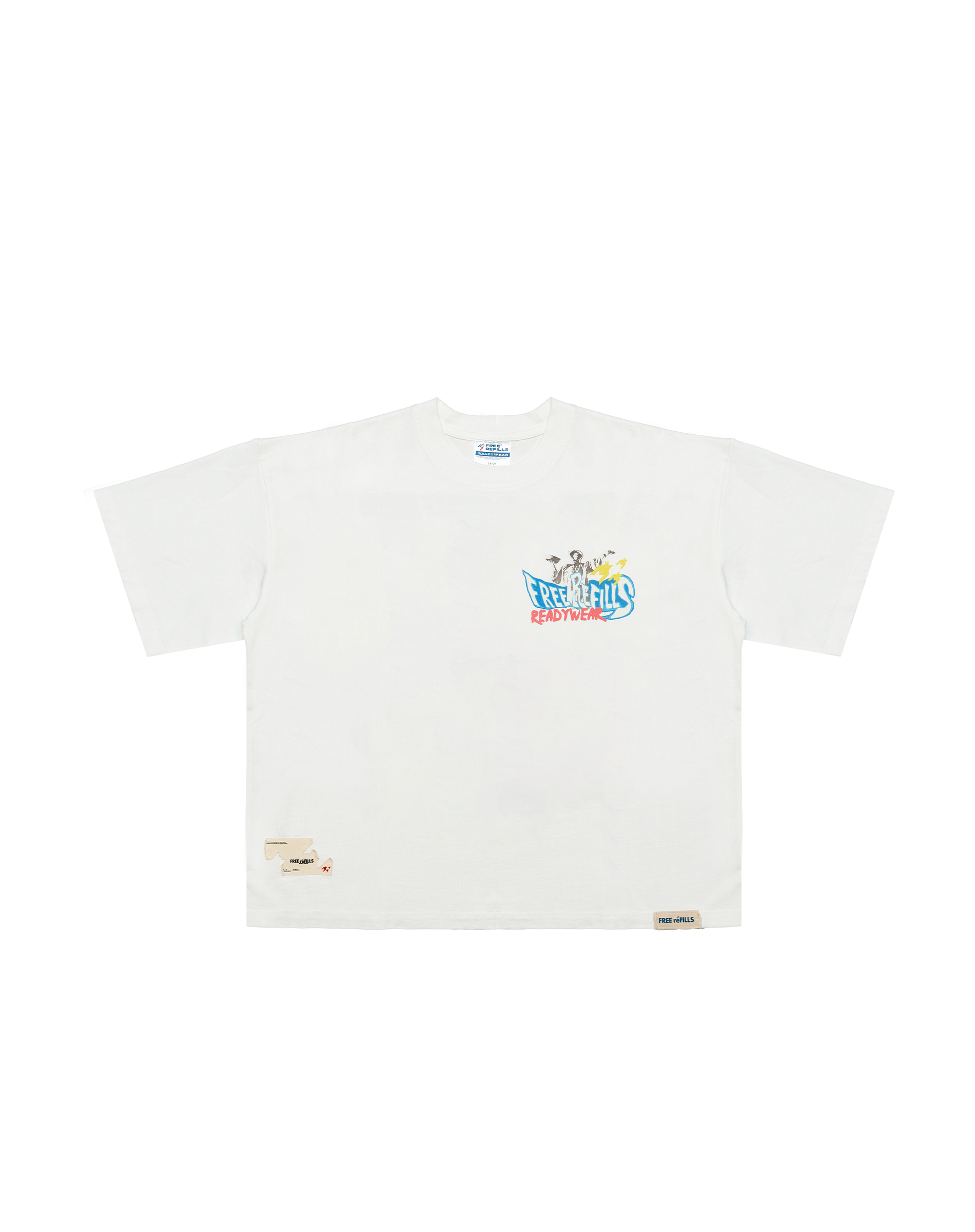 Love and War Tee - Vintage White
