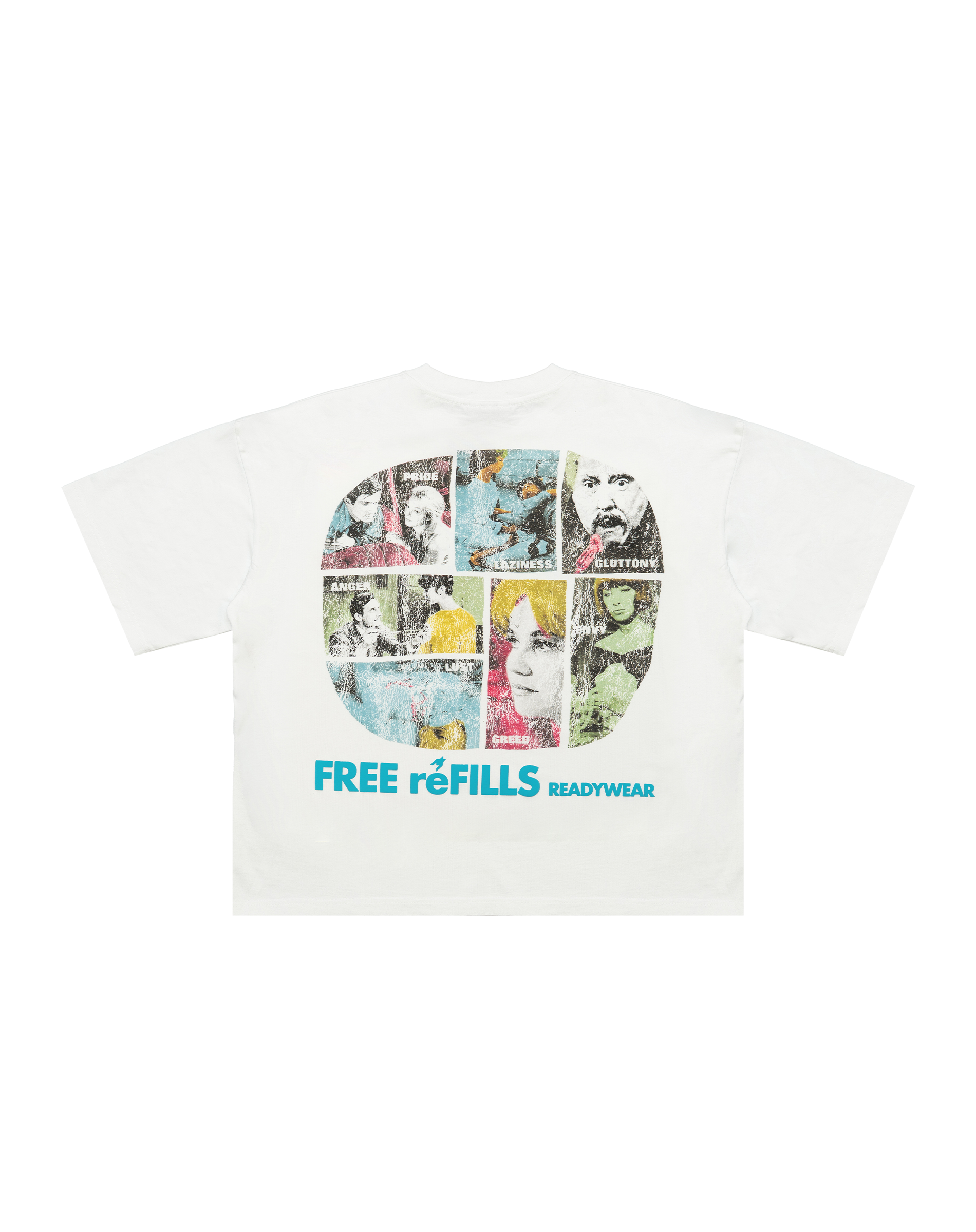 Sins Tee - Vintage White