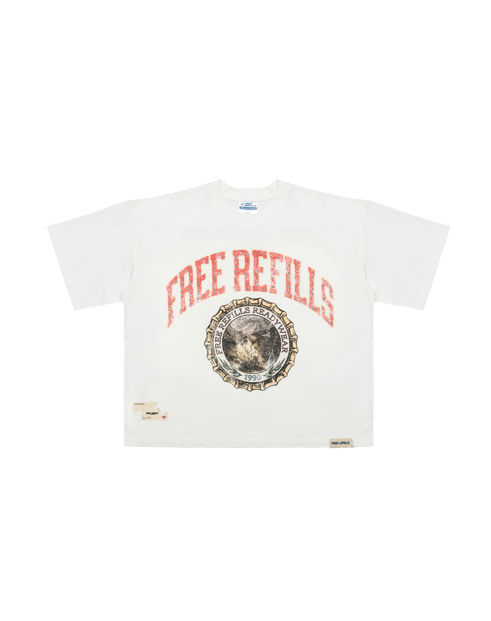 University Tee - Vintage White