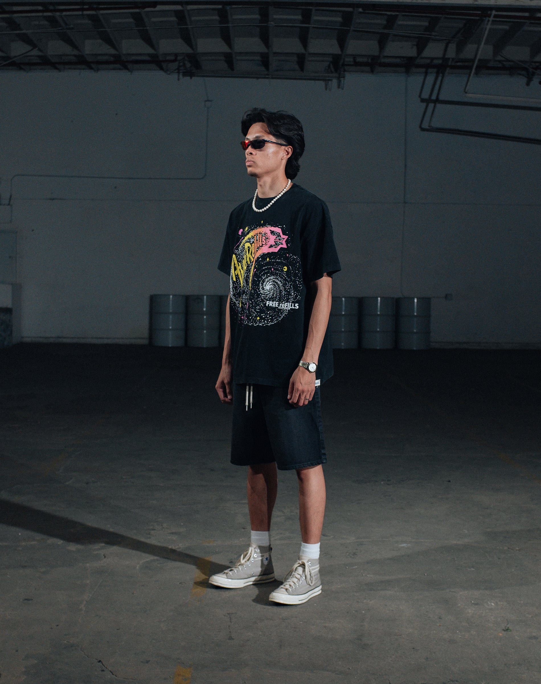 Wanders Tee - Vintage Black