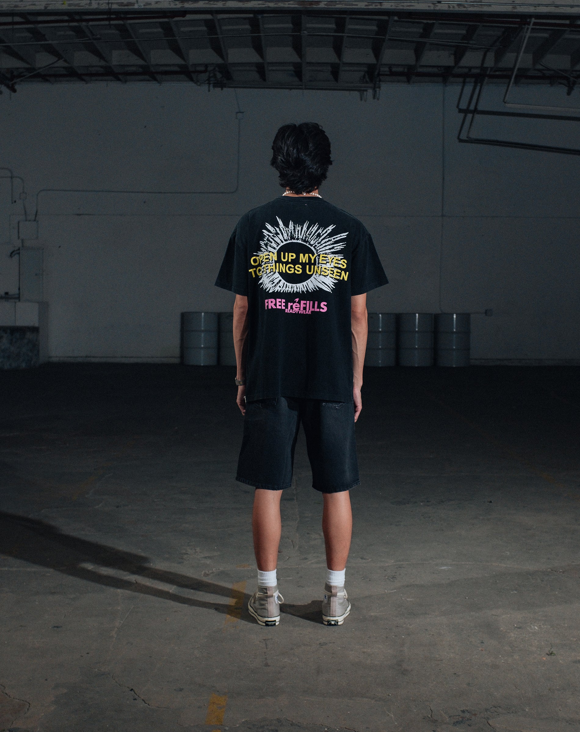 Wanders Tee - Vintage Black
