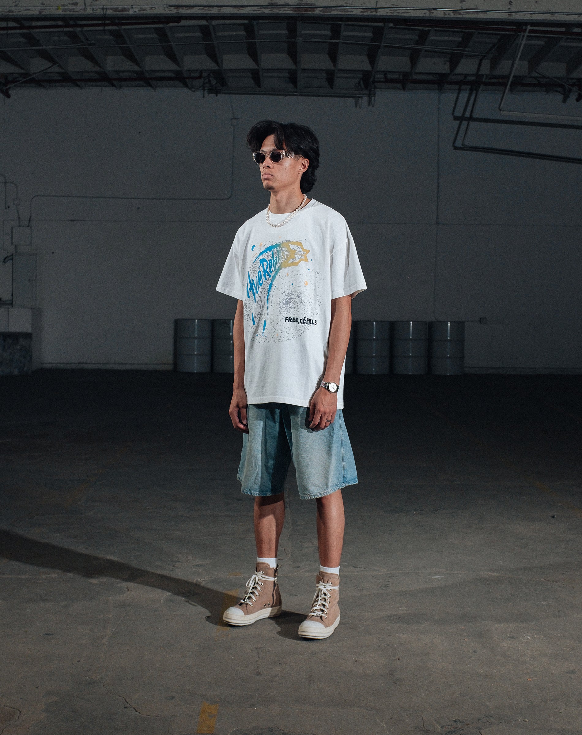 Wanders Tee - Vintage White