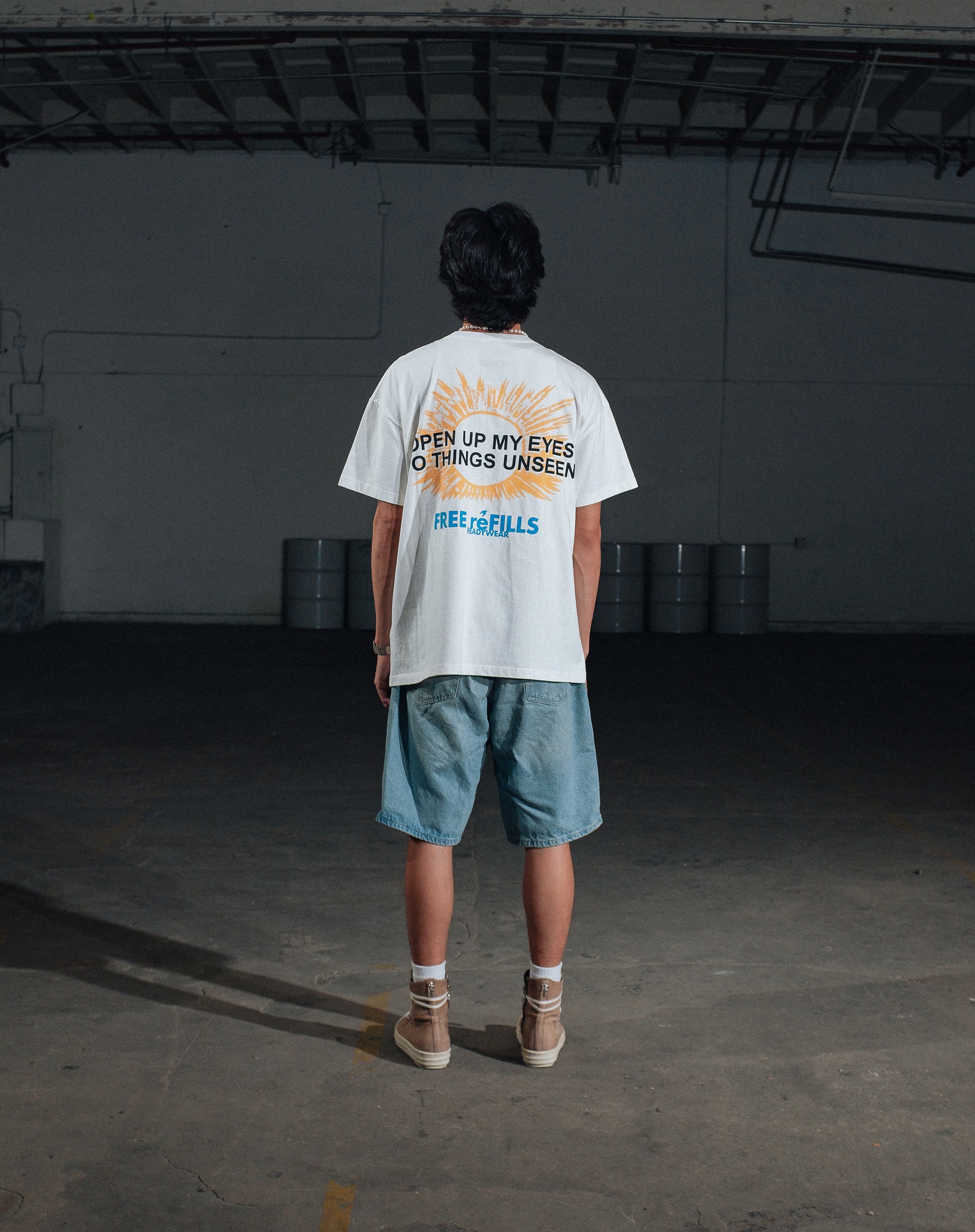 Wanders Tee - Vintage White