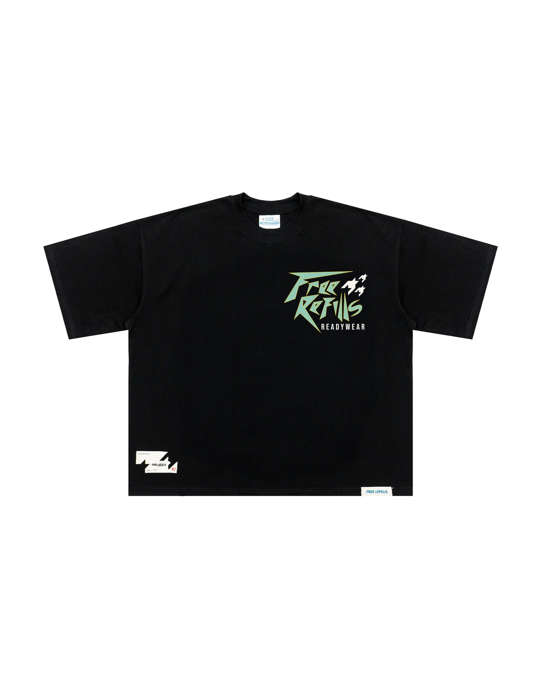 Zebra Tee - Vintage Black