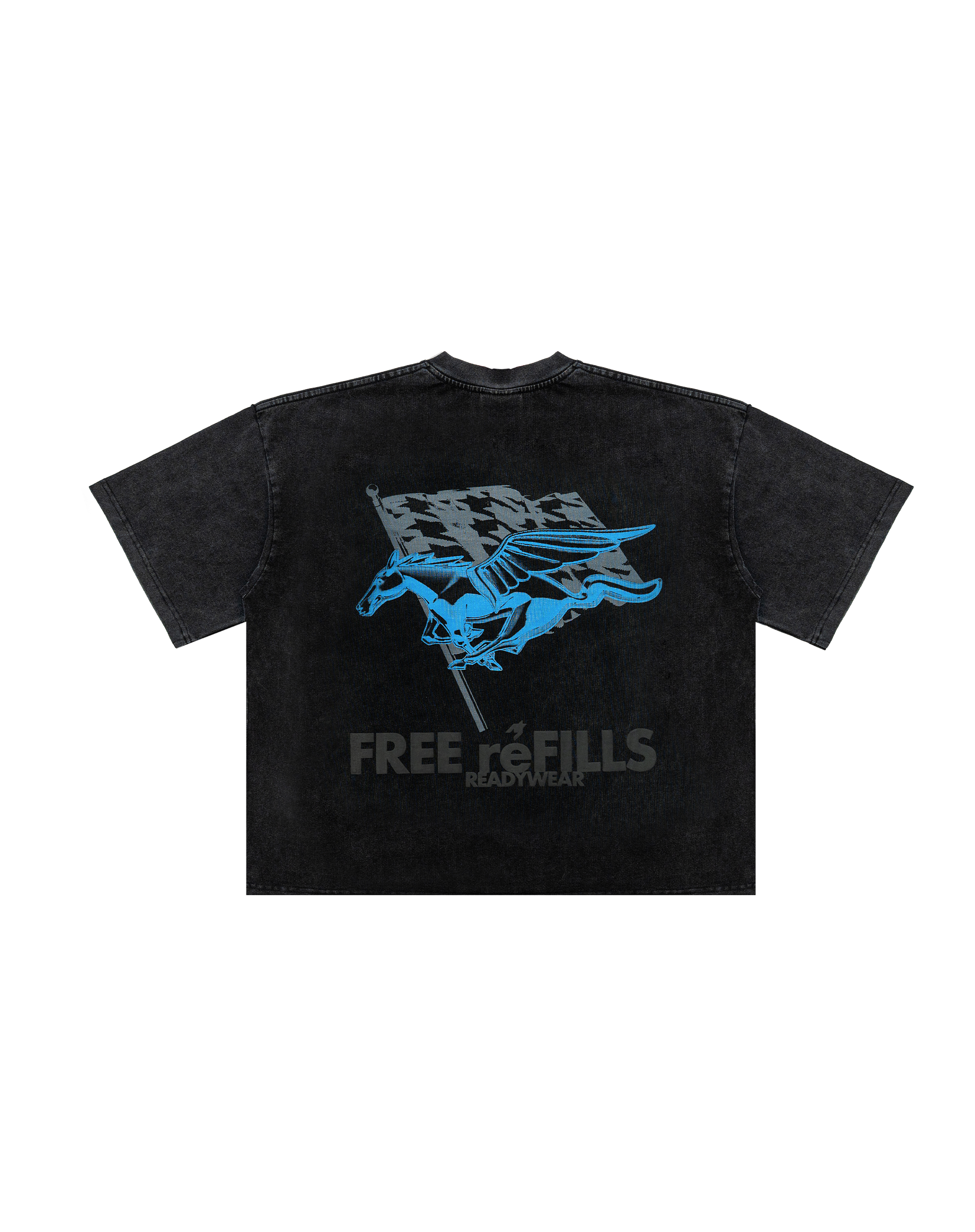 Horse Power Tee - Vintage Black